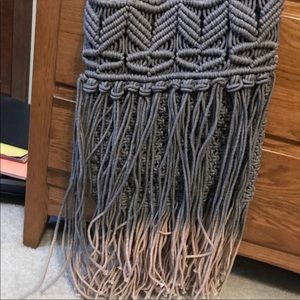 EARTHBOUND FRINGE PURSE / crossbody